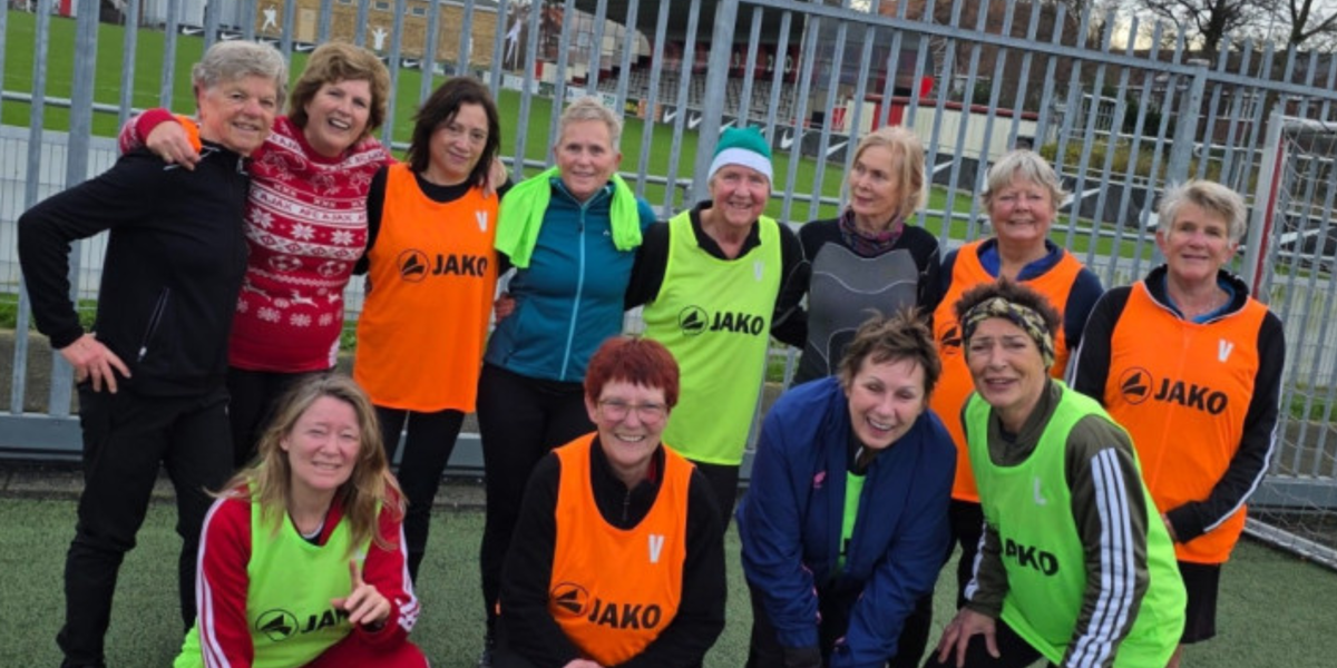 Oudere Vrouwen Voetballen Ook (OVVO) biedt laagdrempelig voetbalaanbod