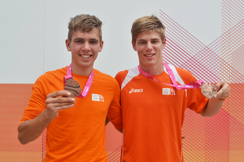 Wiebe Scholten Niek Kimmann Jeugd Olympische Spelen Nanjing 2014 Talent Teamnl Bmx Wielrennen