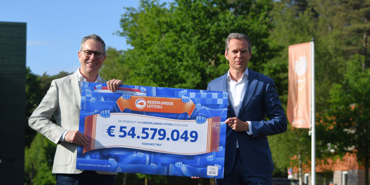 Nederlandse Loterij presenteert recordbijdrage van 54,6 miljoen voor top- en breedtesport