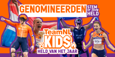 Wie wordt TeamNL Kids Held van het jaar? Kinderen kunnen nu stemmen!