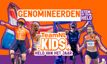 Wie wordt TeamNL Kids Held van het jaar? Kinderen kunnen nu stemmen!