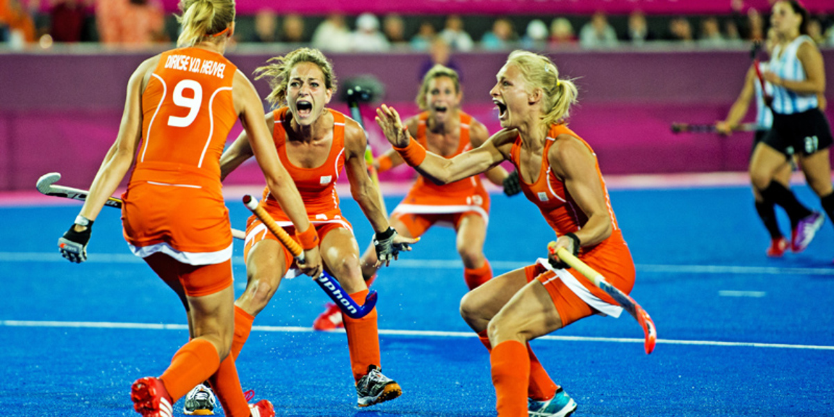 Hockeyvrouwen Londen 2012