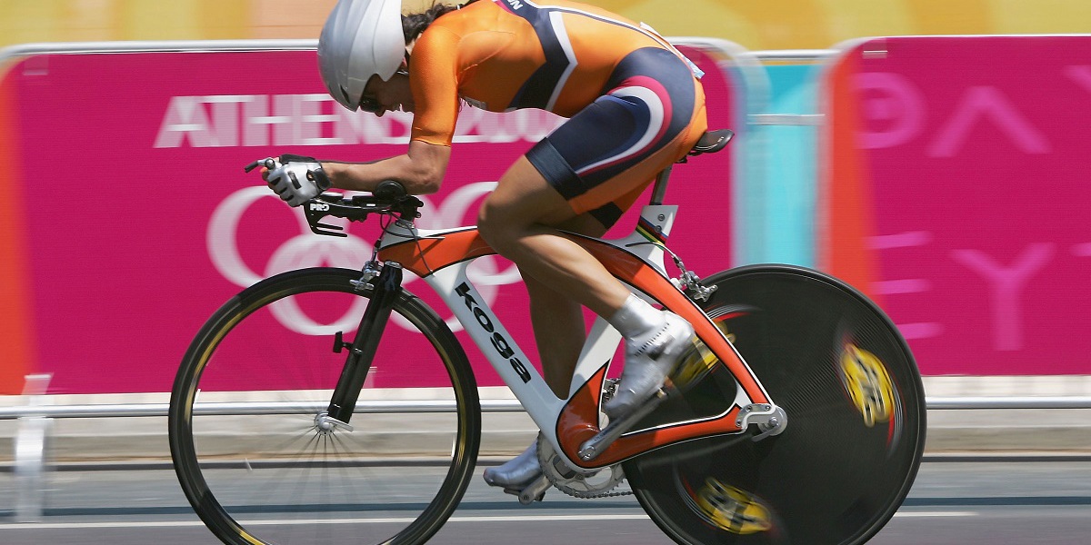 De fiets van Leontien van Moorsel
