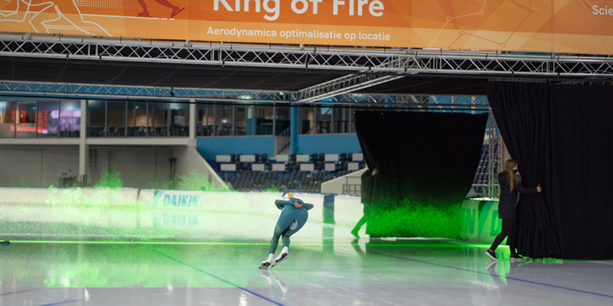 Ring of Fire: baanbrekende installatie helpt topschaatsers in jacht op goud