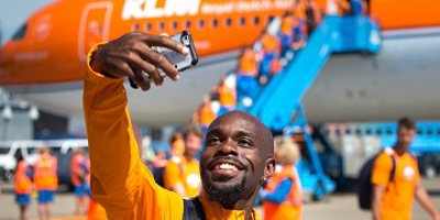 KLM en NOC*NSF klaar voor vertrek  TeamNL Beijing 2022