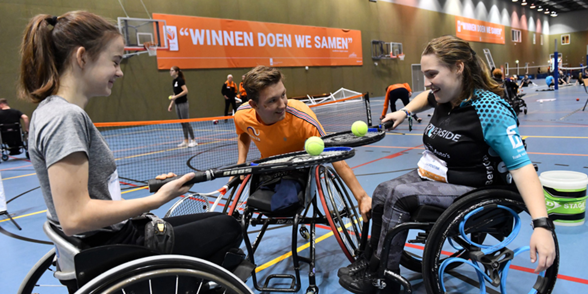 Paralympische Talentdag voor doorverwijzers