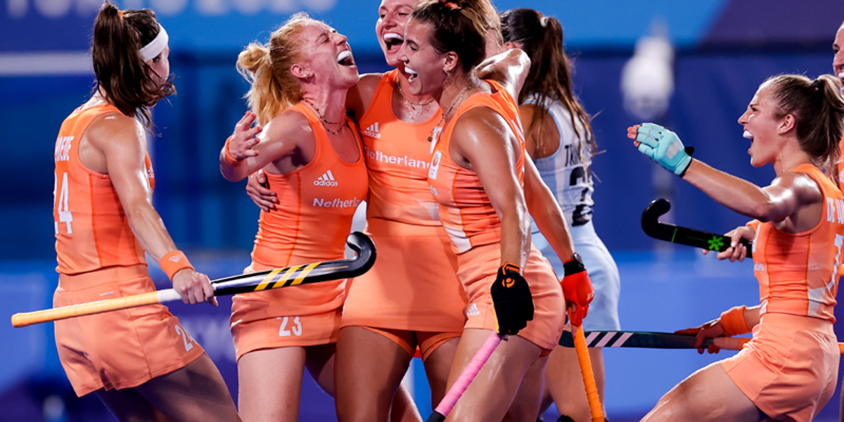 Sportief Verbinden tijdens het WK Hockey Dames