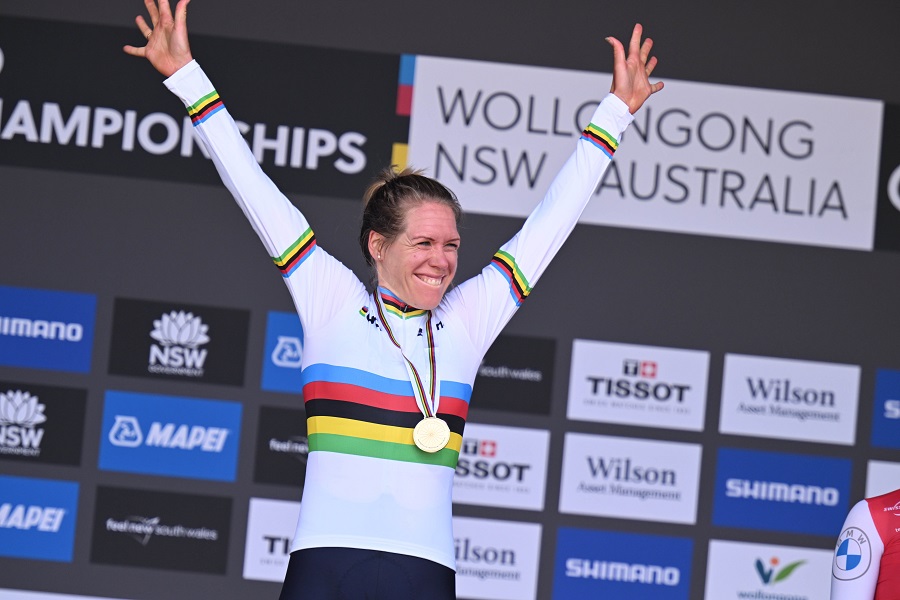 Ellen Van Dijk Wereldkampioen BSR AGENCY