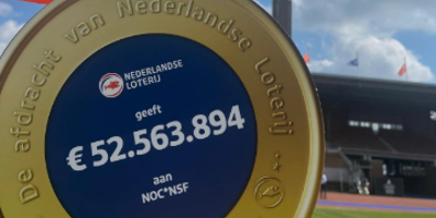 NOC*NSF bedankt Nederlandse Loterij: 52,6 miljoen voor de sport!