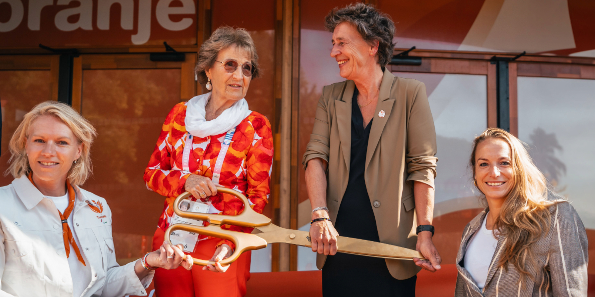 Princess Margriet opens first TeamNL House Paralympic Games