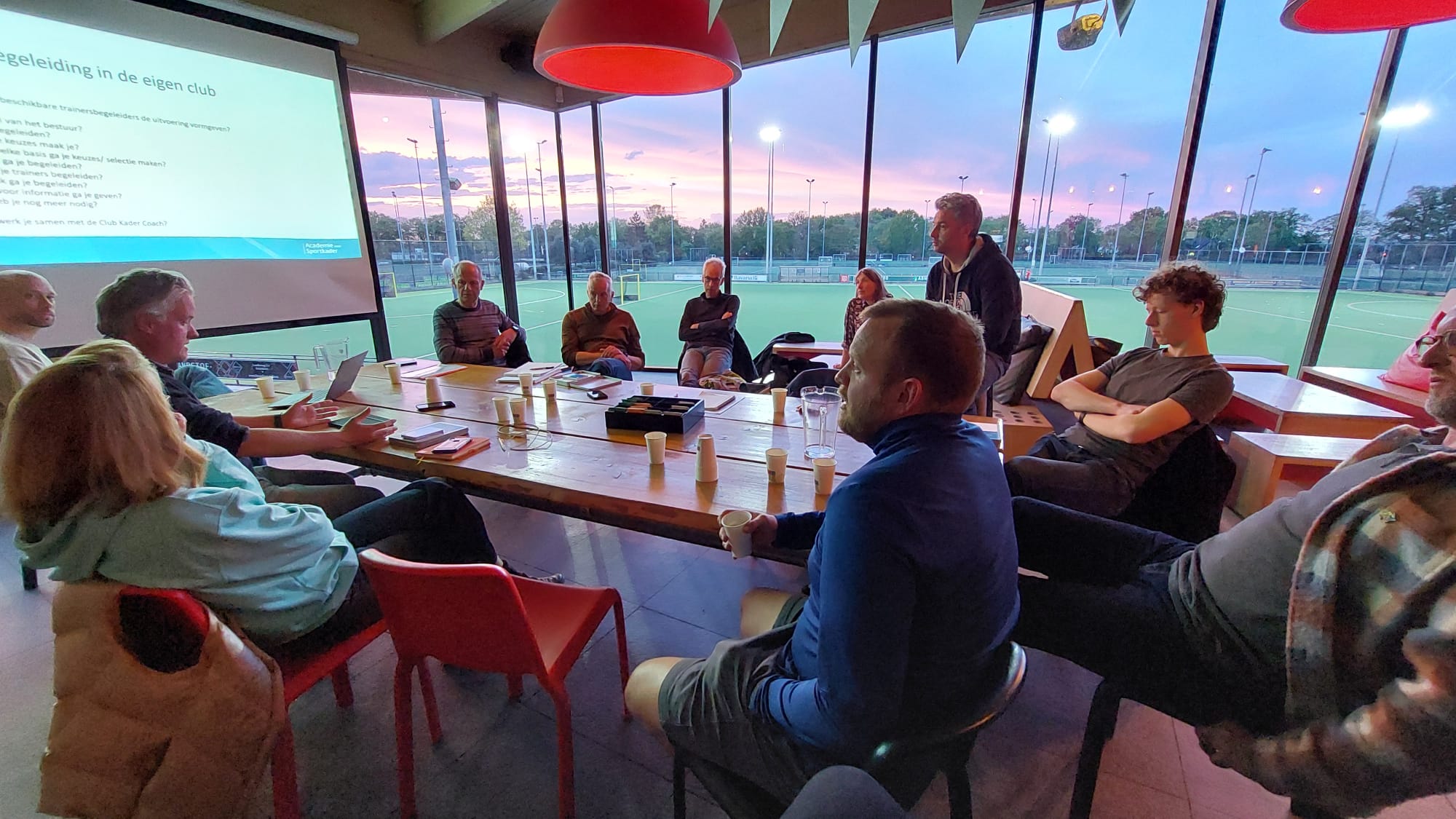 Laatste Avond TB Opleiding Bij AMHC