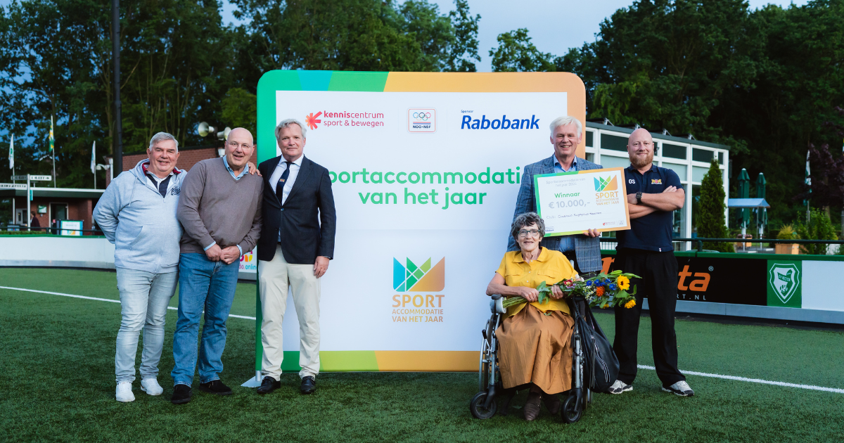 Clubhuis Rugbyclub Haarlem wint titel Sportaccommodatie van het jaar 2026