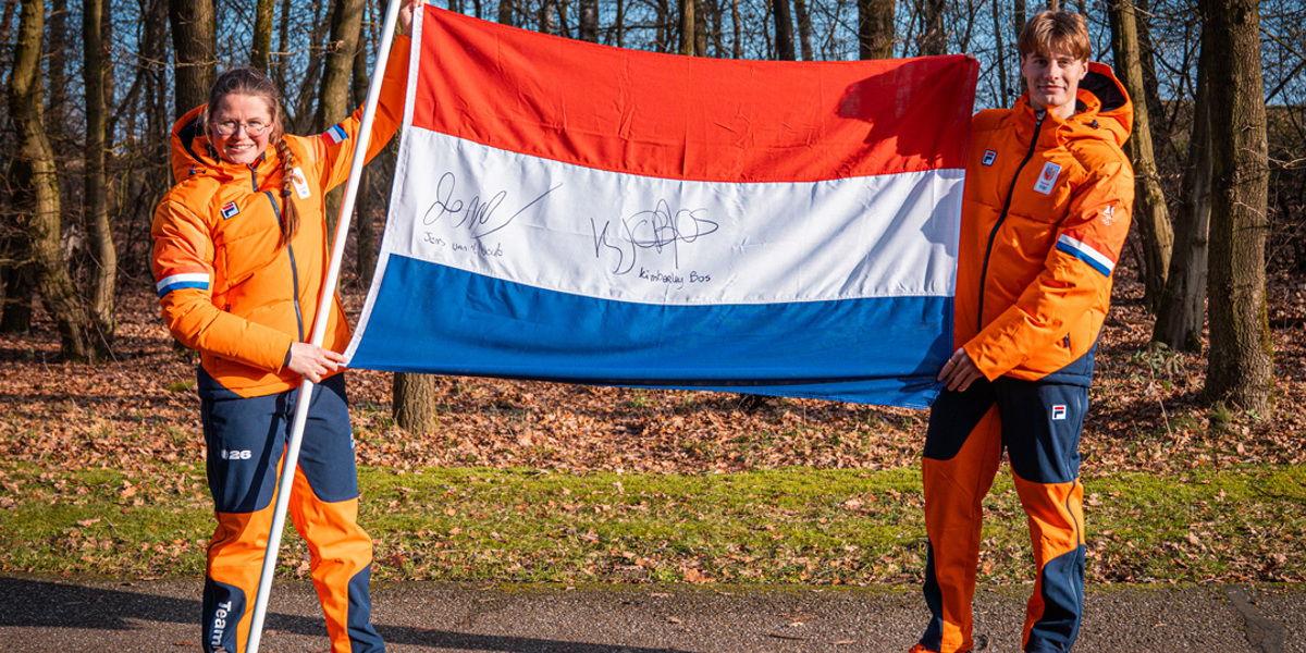 Vlaggendragers Olympische Spelen