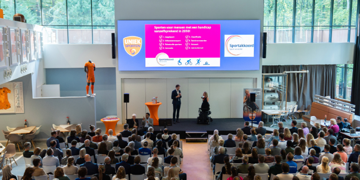 Sporten met een handicap vanzelfsprekend in 2030