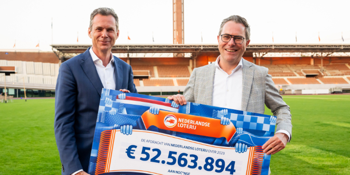 NOCNSF bedankt Nederlandse Loterij