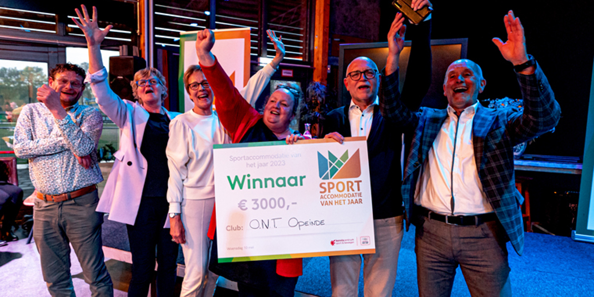 Voetbalvereniging ONT Sportaccommodatie van het jaar 2023