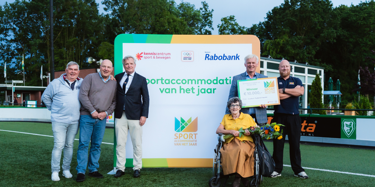 Clubhuis Rugbyclub Haarlem wint titel Sportaccommodatie van het jaar 2026
