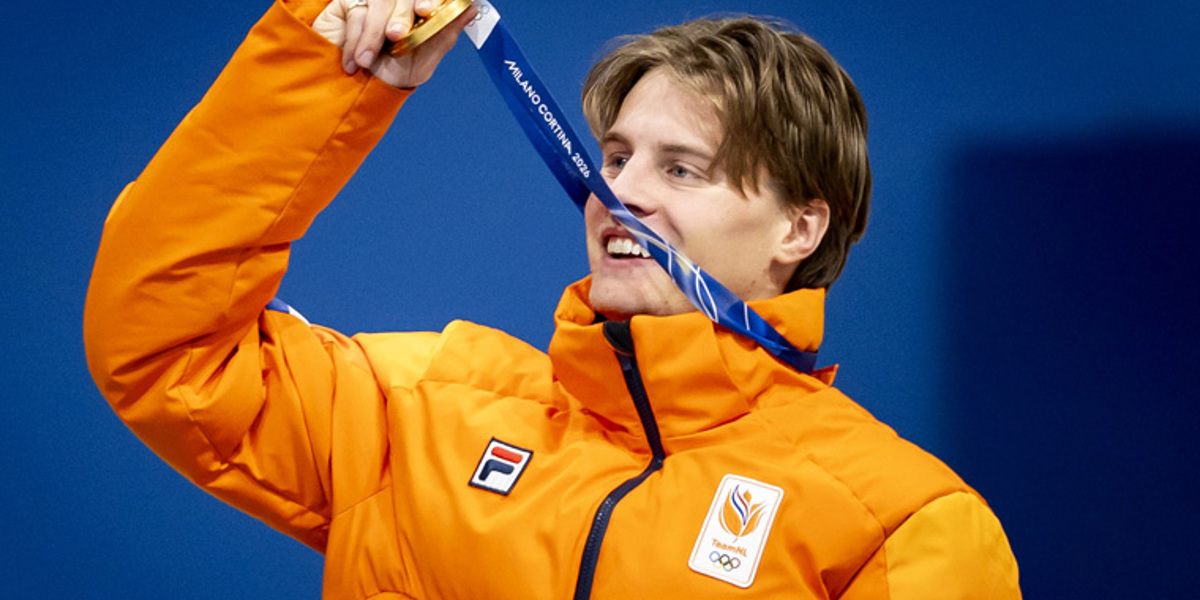 De gouden olympische medailles van Nederland