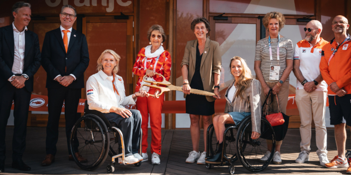 Prinses Margriet opent eerste TeamNL Huis Paralympische Spelen