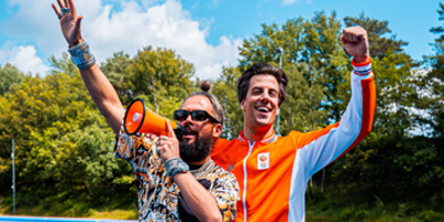 DJ La Fuente draait dagelijks in TeamNL Huis