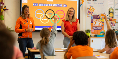 Dafne Schippers trapt in Utrecht af met TeamNL Kids