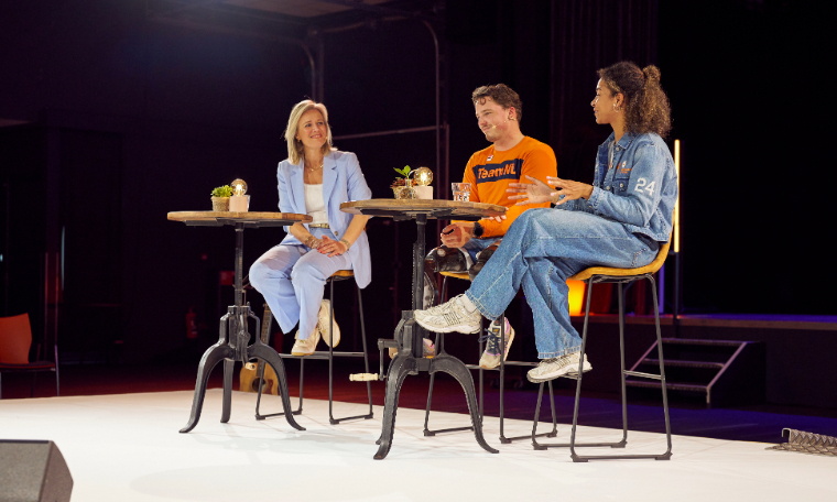 dubbelinterview met Jeroen Kampschreur en Laila Youssifou