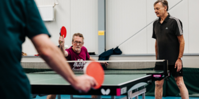 Tafeltennis Nijmegen groeit van 4 naar 120 leden in 55+ doelgroep
