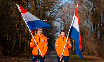 Kimberley Bos en Jens van ’t Wout vlaggendragers voor TeamNL