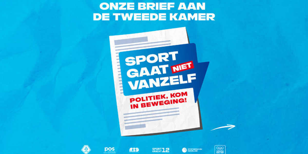 Oproep aan de Tweede Kamer: investeer in een sterke toekomstbestendige sportsector