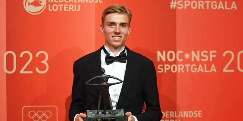 Niels Laros winnaar Young Talent Award 2023
