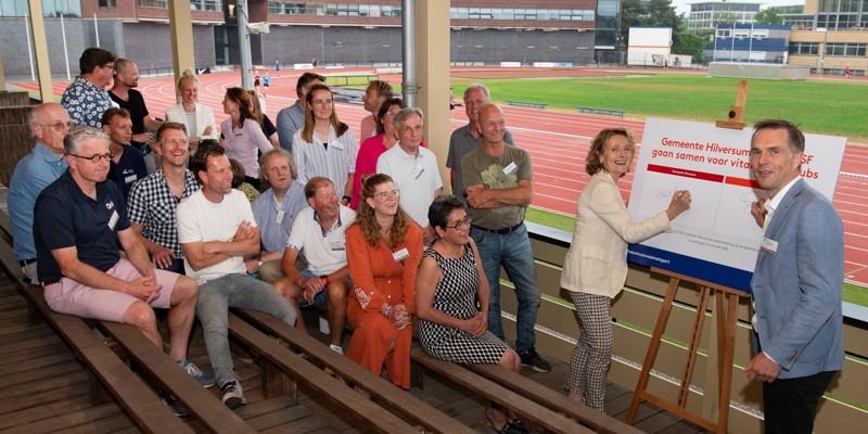 Hilversum maakt werk van versterken sportclubs