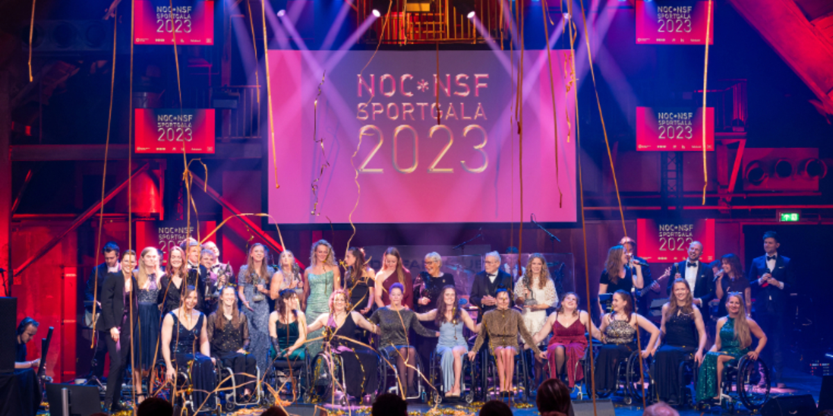 Sportprijzen 2023 uitgereikt op NOC*NSF Sportgala in Utrecht