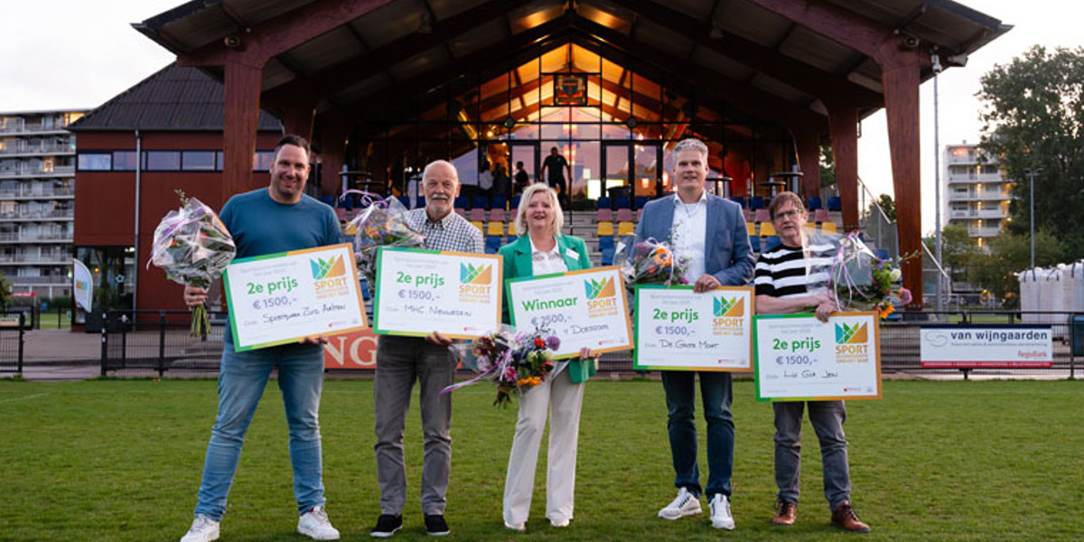 Sportaccommodatie van het jaar ’t Doesgoor is duurzame voorloper die de lokale samenleving bindt