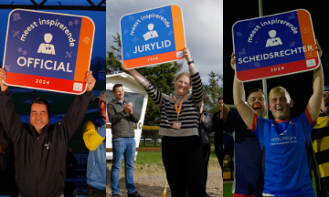 Lars Looten, Demy de Graaf en Serge Meijer: meest inspirerende scheidsrechter, jurylid en official 2024