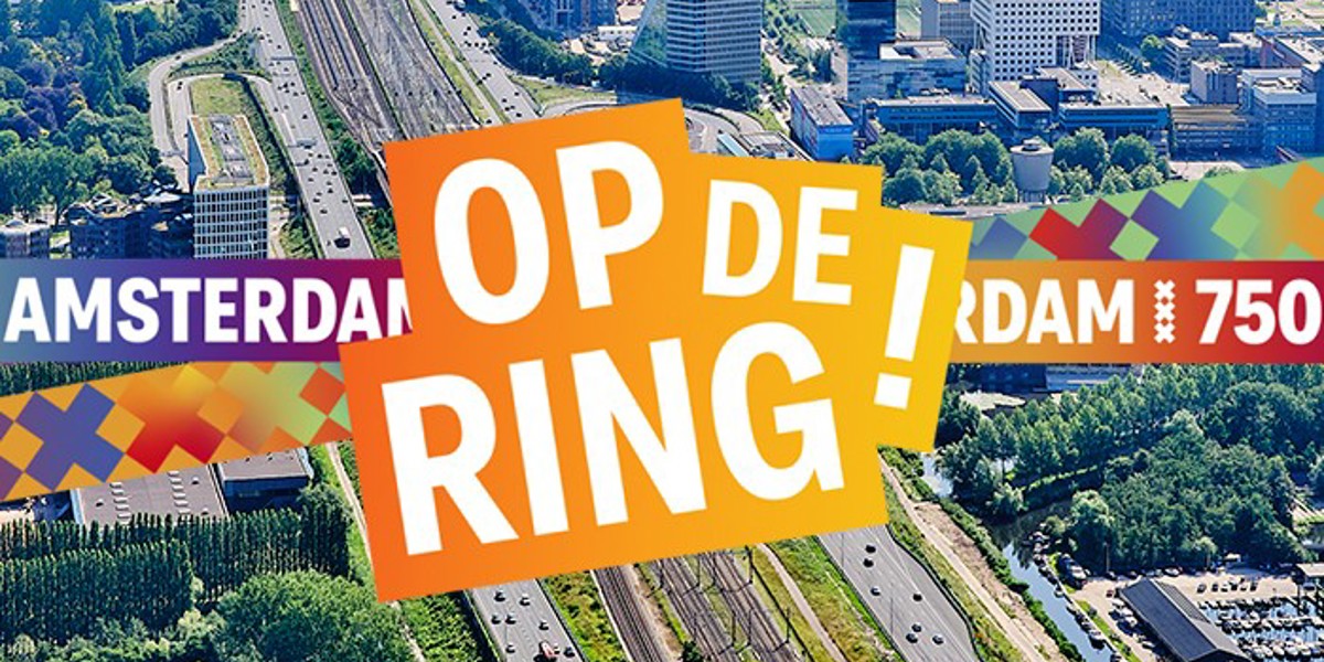 Met TeamNL sporten op de Ring tijdens Amsterdam 750