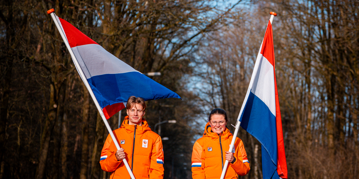 Kimberley Bos en Jens van ’t Wout vlaggendragers voor TeamNL